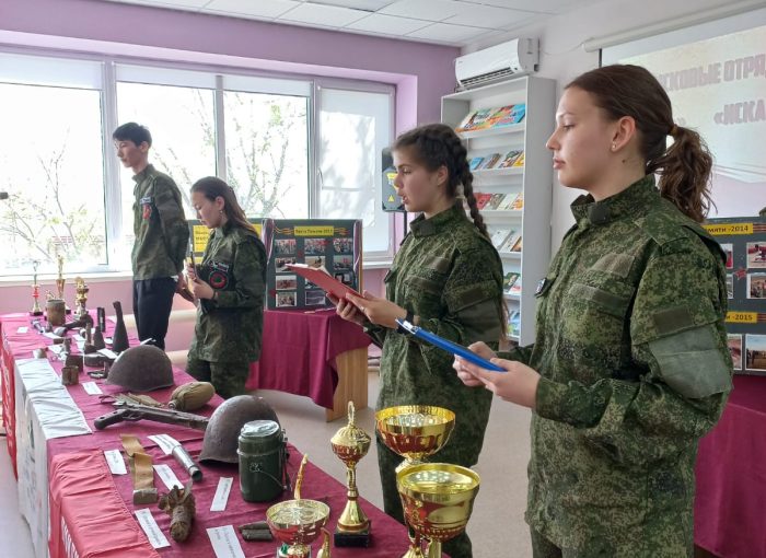 Урок мужества для школьников Володарского района Астраханской области